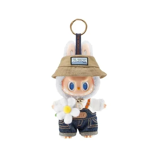 4. POP MART THE MONSTERS Labubu Fall in Wild Series Vinyl Plush Doll Pendant
