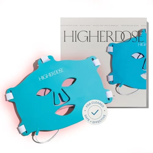 6. HigherDOSE Red Light Face Mask