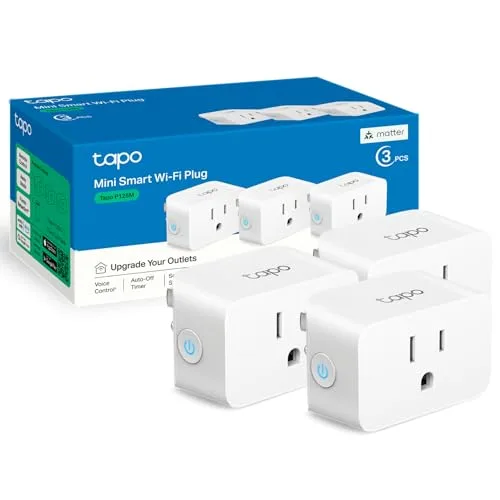 TP-Link Tapo P125M Mini Smart Wi-Fi Plug (Matter)
