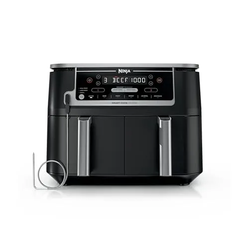 1. Ninja Foodi DZ550 10-Qt XL DualZone Air Fryer with Smart Cook System