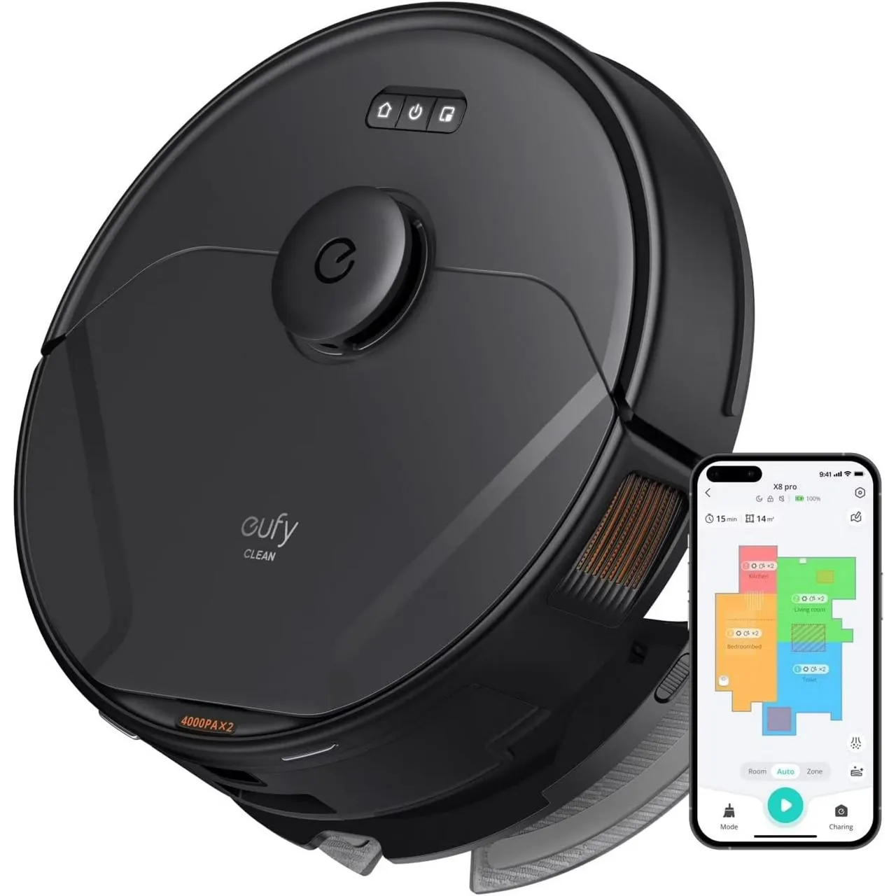 15. Eufy RoboVac X8 Pro