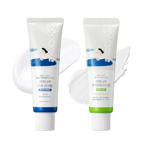 2. Round Lab Birch Juice Moisturizing UV Sunscreen UVLock SPF45