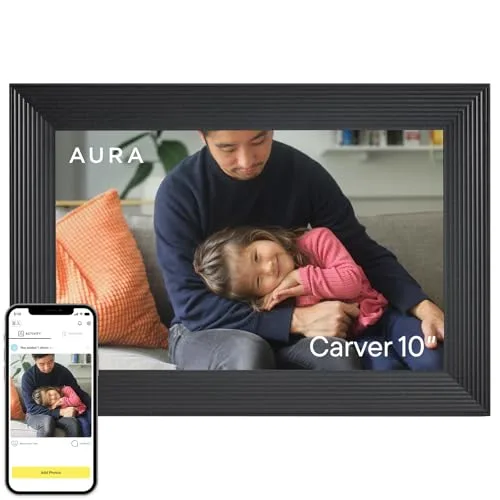 Aura Carver 10.1" WiFi Digital Picture Frame