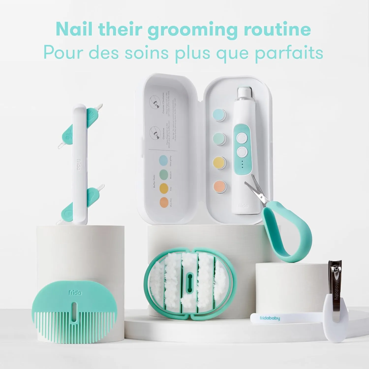 13. Frida Baby 3-in-1 Pick, Rinse & Clip Set
