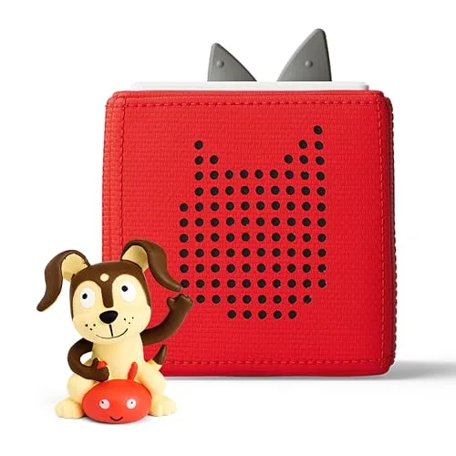 Tonies Toniebox Starter Set, Playtime Puppy (Red)