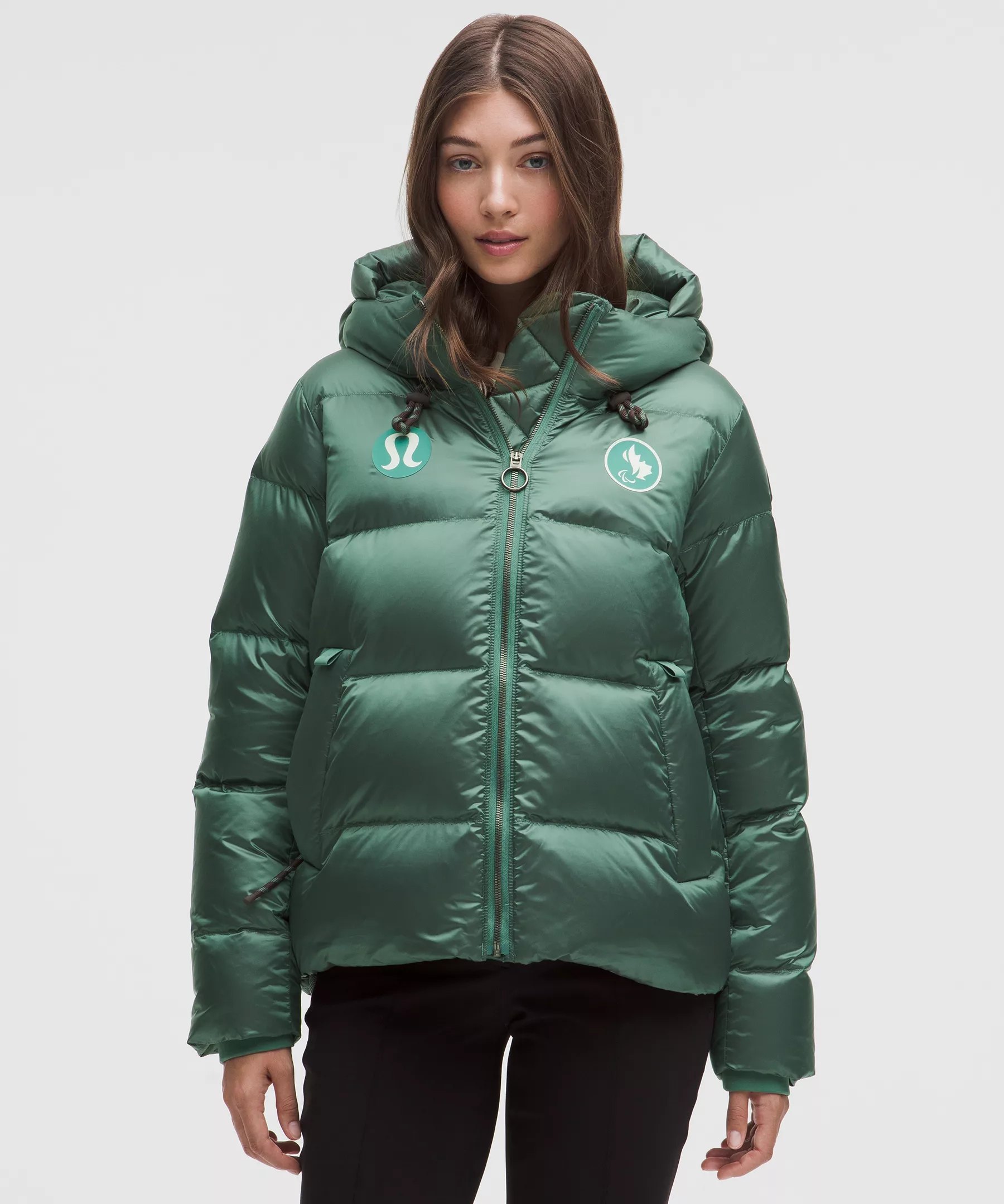 lululemon Team Canada Women's Wunder Puff Large-Hood Jacket Shine