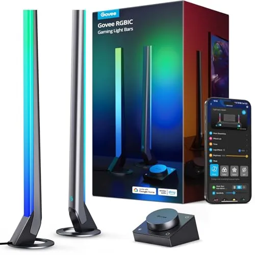 9. Govee RGBIC Wi-Fi Gaming Light Bars (H6047)