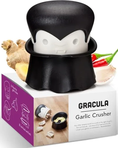 10. OTOTO Gracula Garlic Crusher