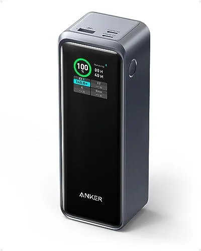 9. Anker Prime Power Bank (27,650mAh, 250W) (A1340)
