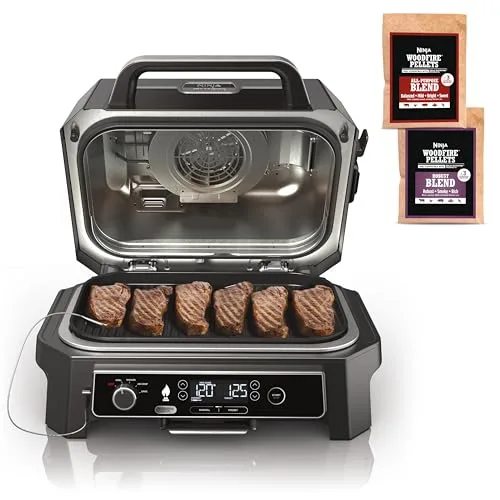 8. Ninja Woodfire Outdoor Grill